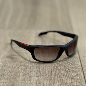 PRADA - Linea Rossa SUNGLASSES - Matte Gray